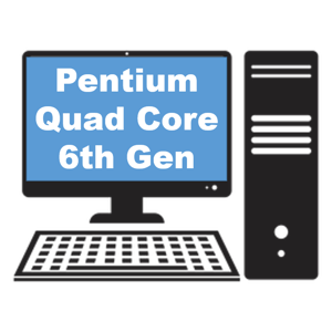 Pentium Quad Core 6th Gen Assembled Desktop