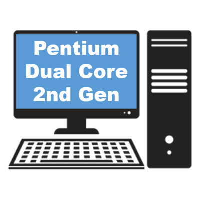 Pentium Dual Core 2nd Gen Assembled Desktop